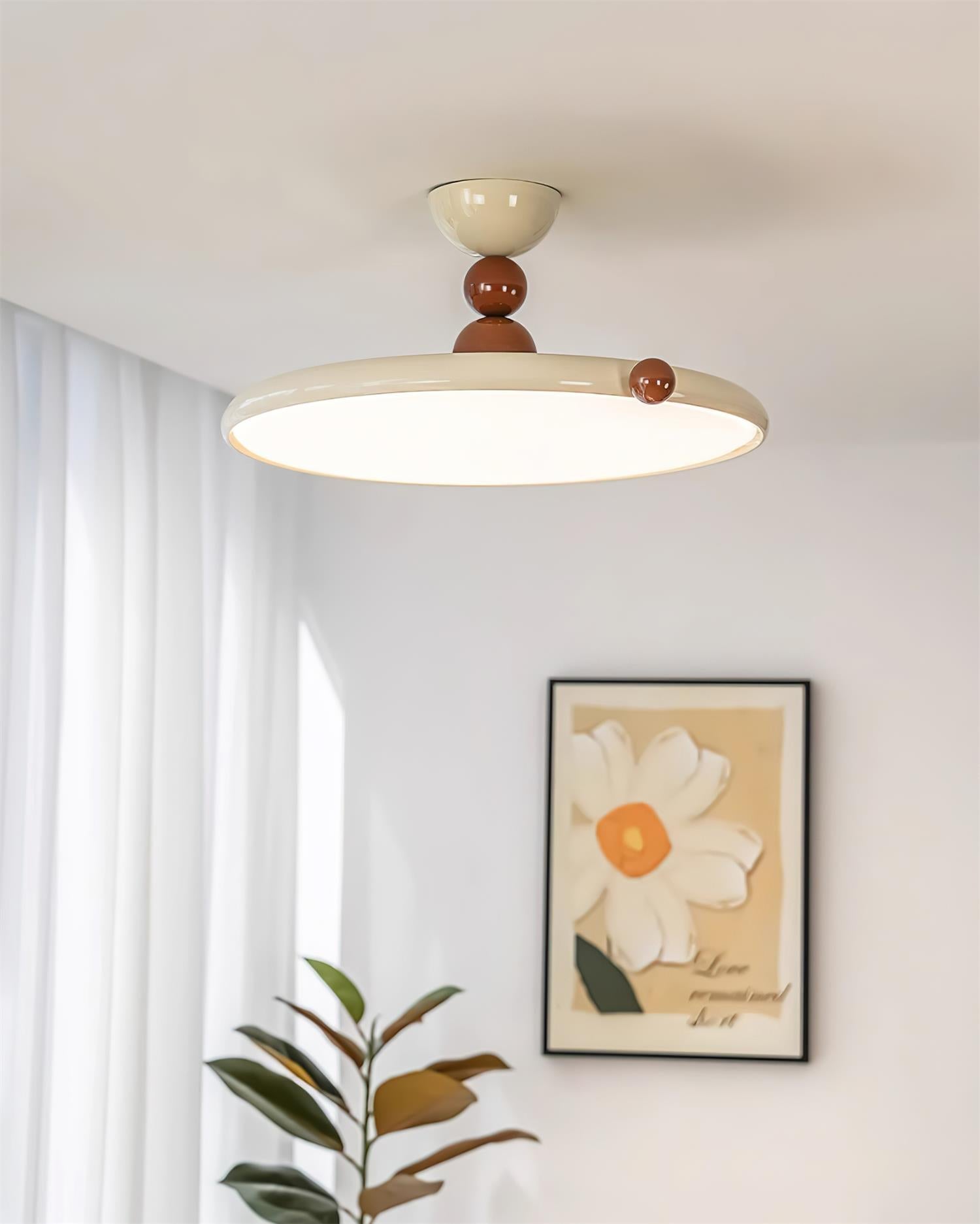 Ceiling Lamp Modern Minimalist Metal Acrylic Multiple Colors - Neutralighting