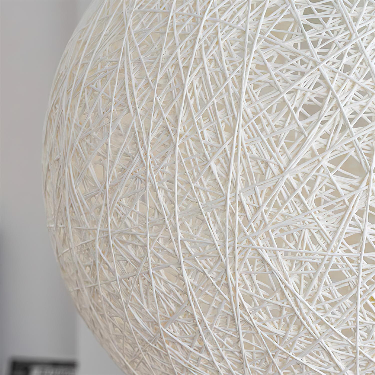 Pendant Light Hemp Rattan Sphere Bohemian - Neutralighting