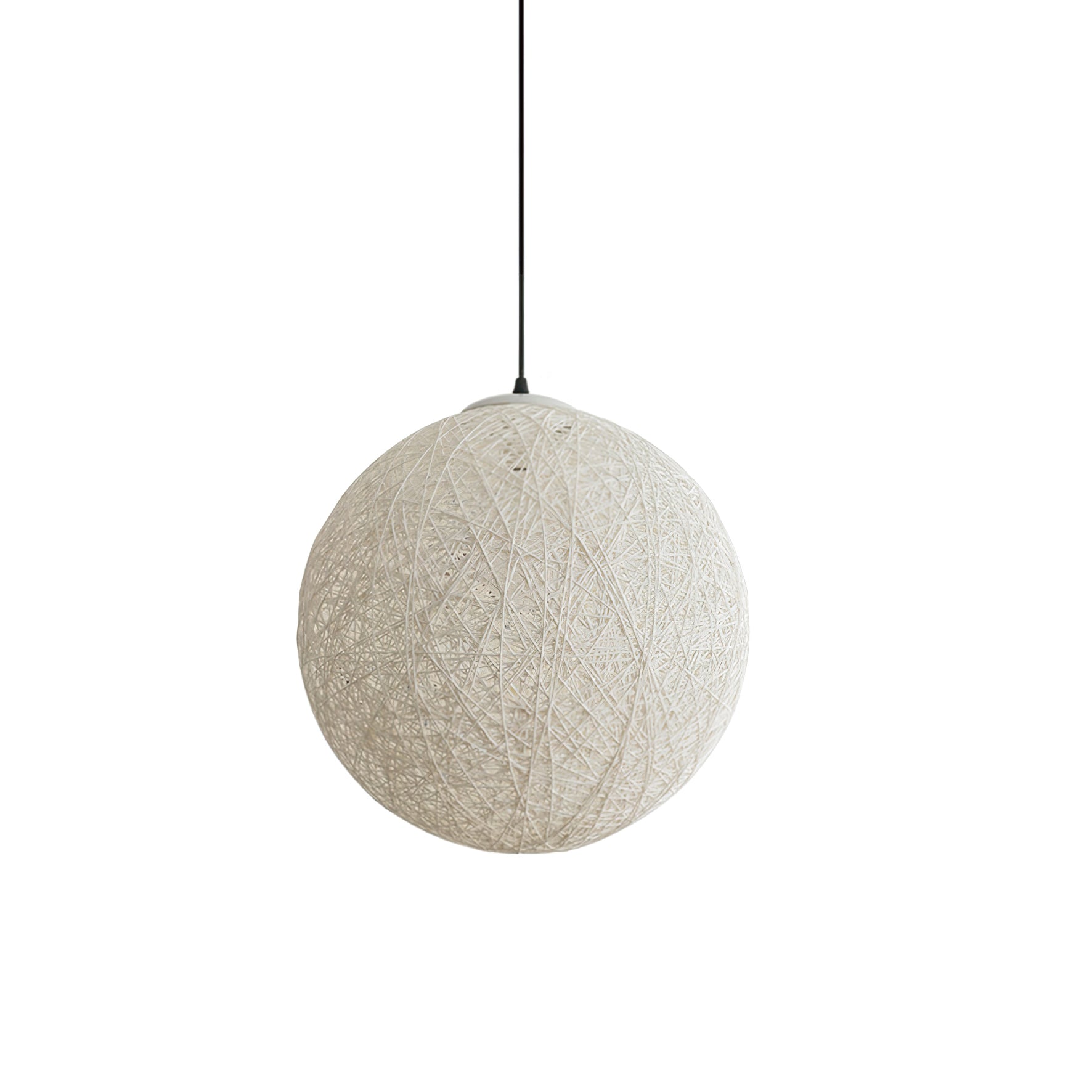 Pendant Light Hemp Rattan Sphere Bohemian - Neutralighting