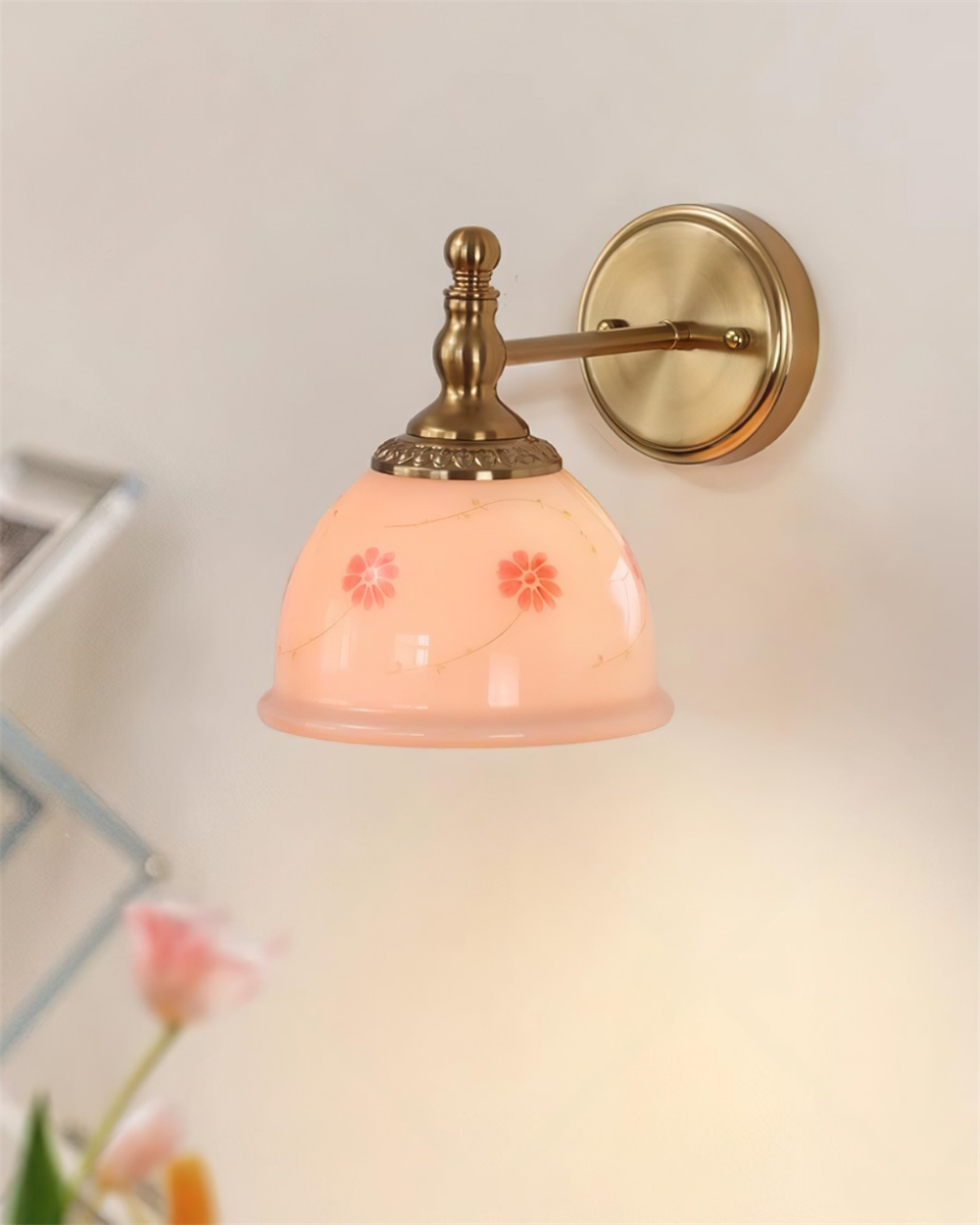 Mishya Floral Wall Lamp - Neutralighting