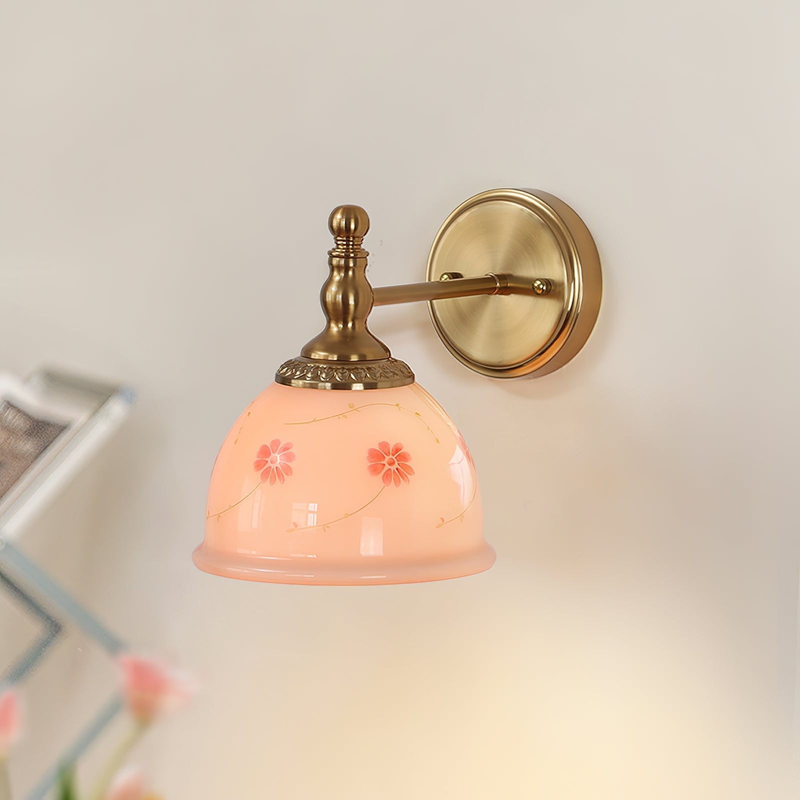 Mishya Floral Wall Lamp - Neutralighting