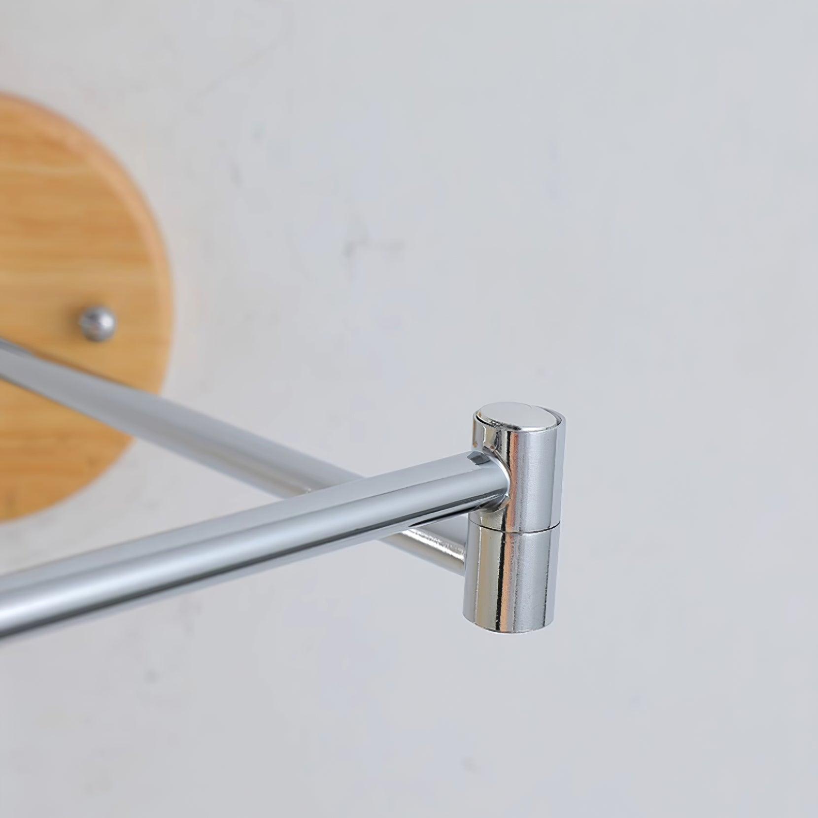 Wall Lamp Swivel Arm Rounded Shade Pull Chain Modern Retro - Neutralighting
