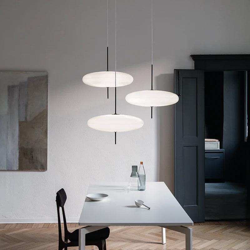 Quor Nordic Modern Oval Single Pendant Light - Neutralighting