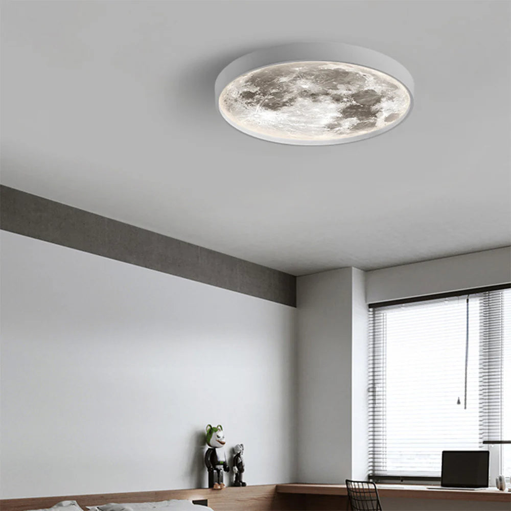 Arisha Modern Flush Mount Ceiling Light Black/White Bedroom - Neutralighting