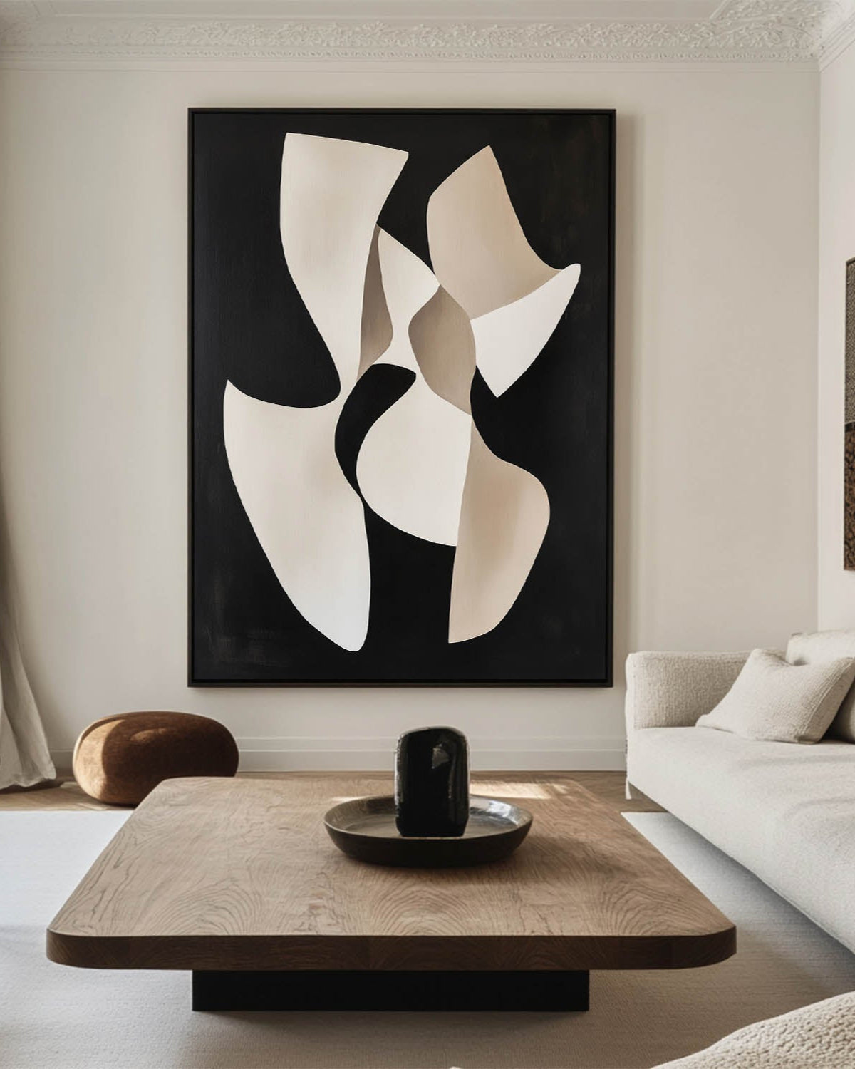 Modern Minimalist Painting ABAV553 - Neutralighting