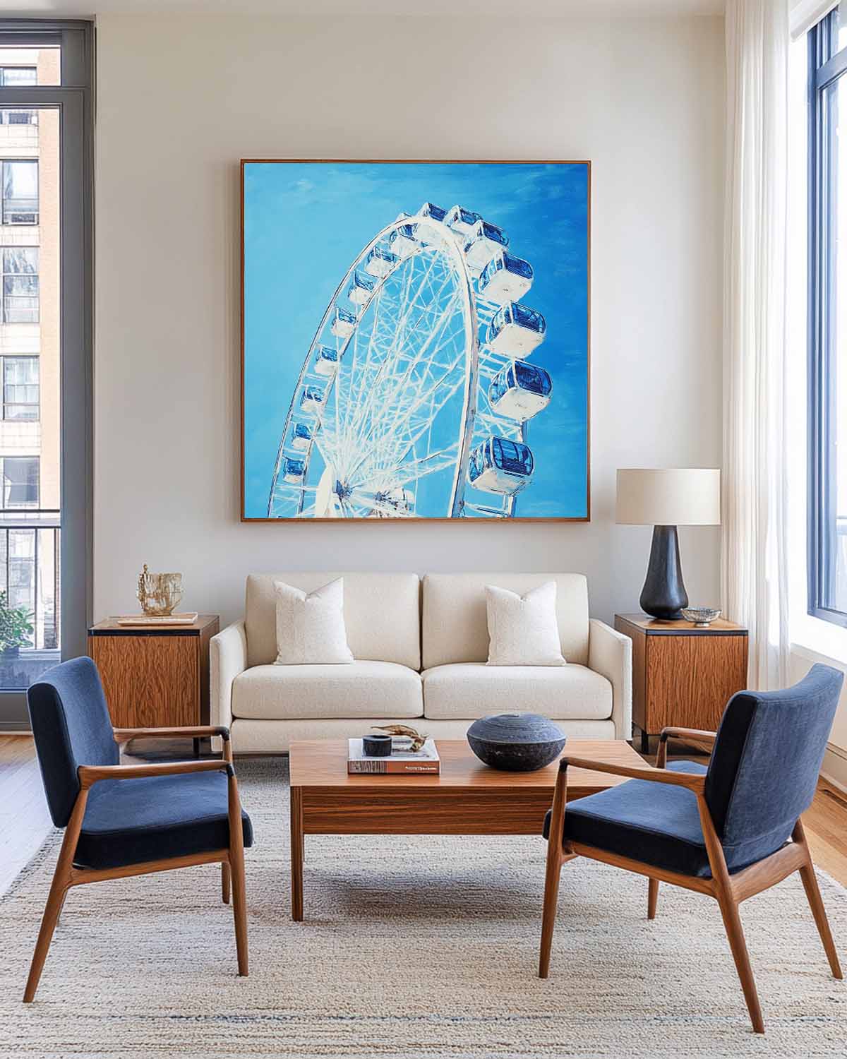Modern Cityscape Art MAAS28 - Neutralighting