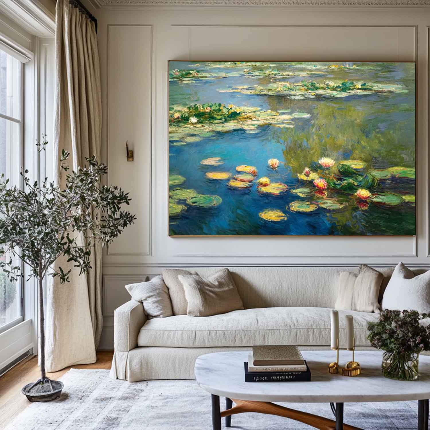 Modern Abstract Painting ABAH184 - Neutralighting