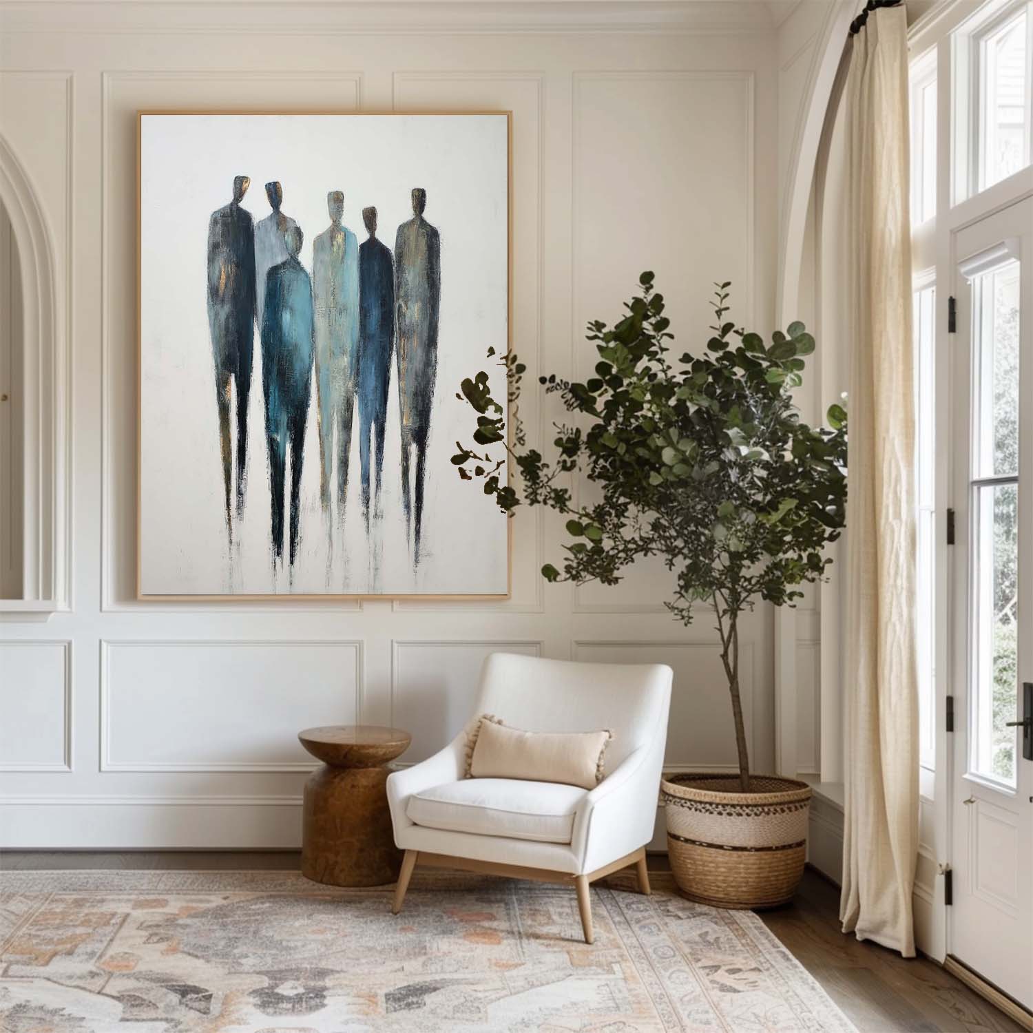 Modern Minimalist Painting ABAV605 - Neutralighting