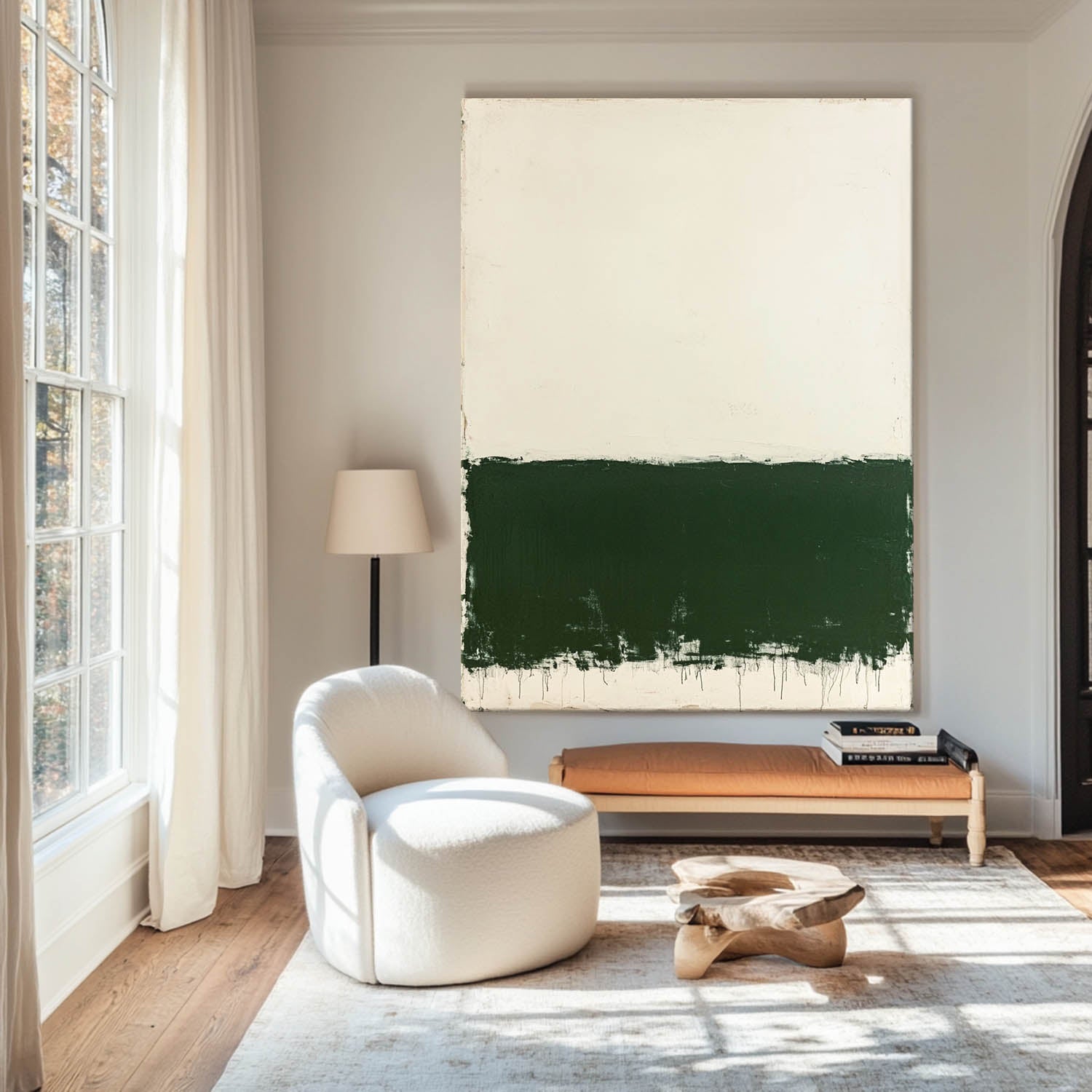Modern Minimalist Painting ABAV552 - Neutralighting