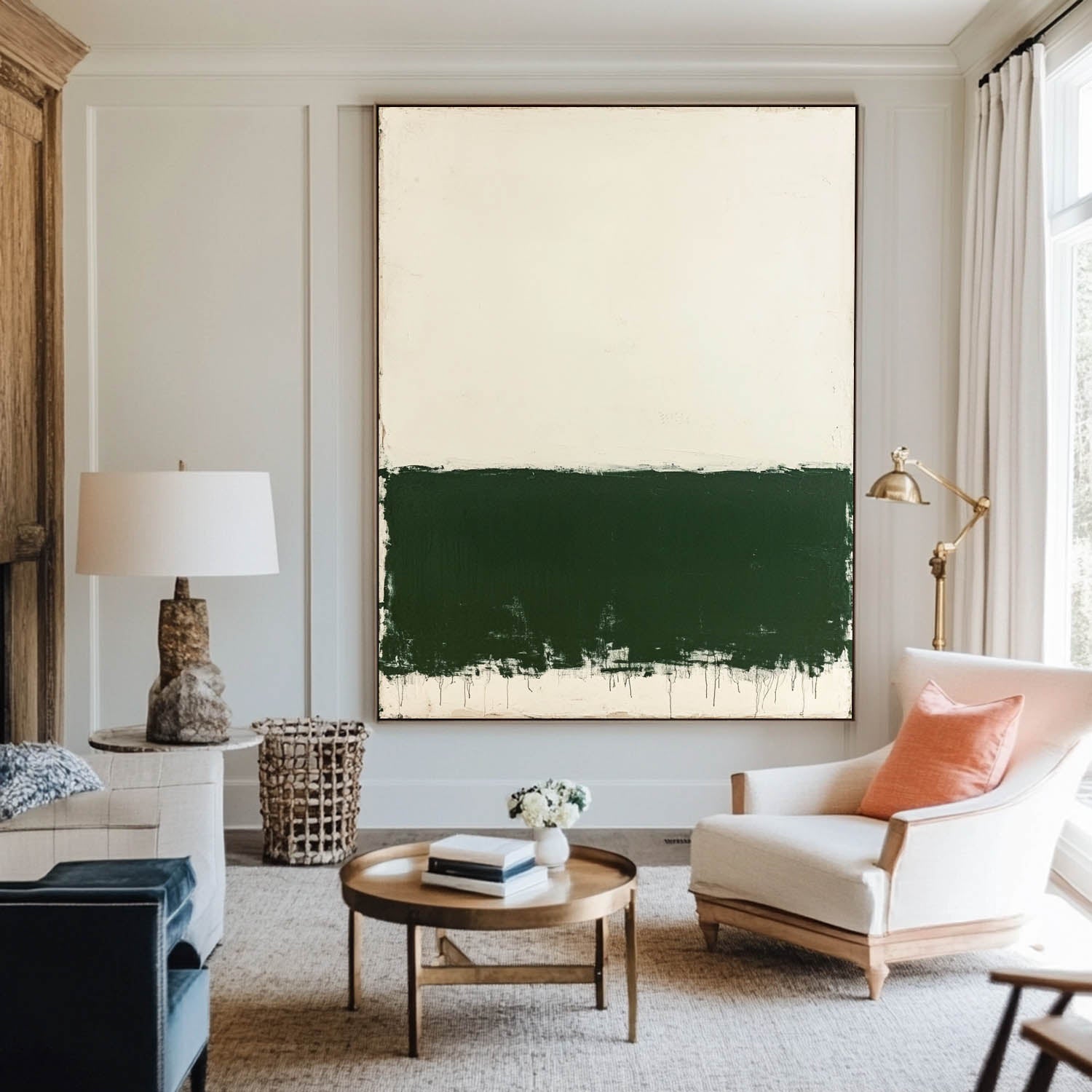 Modern Minimalist Painting ABAV552 - Neutralighting