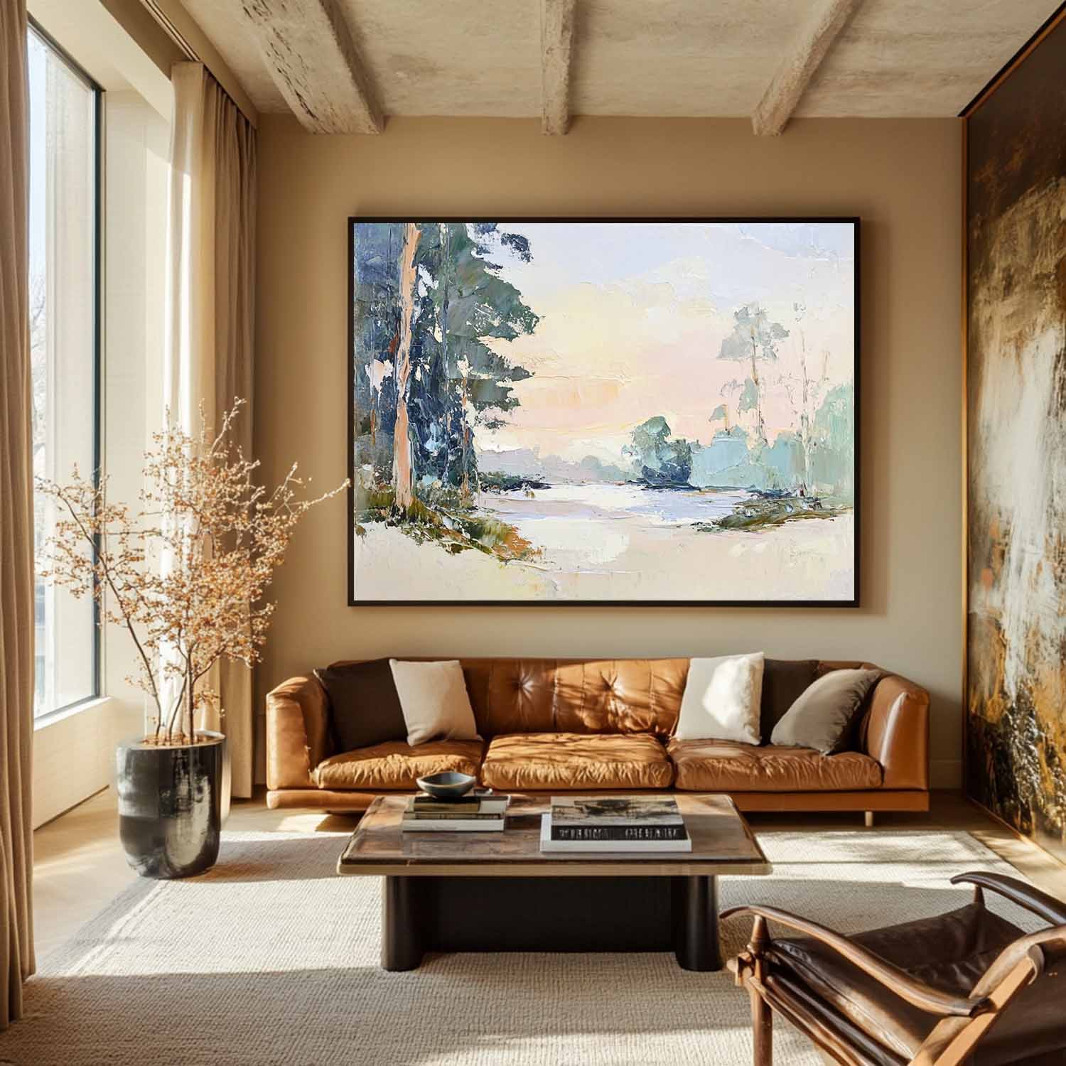 Modern Abstract Painting ABAH176 - Neutralighting