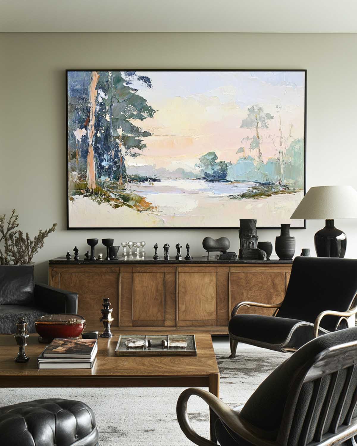 Modern Abstract Painting ABAH176 - Neutralighting