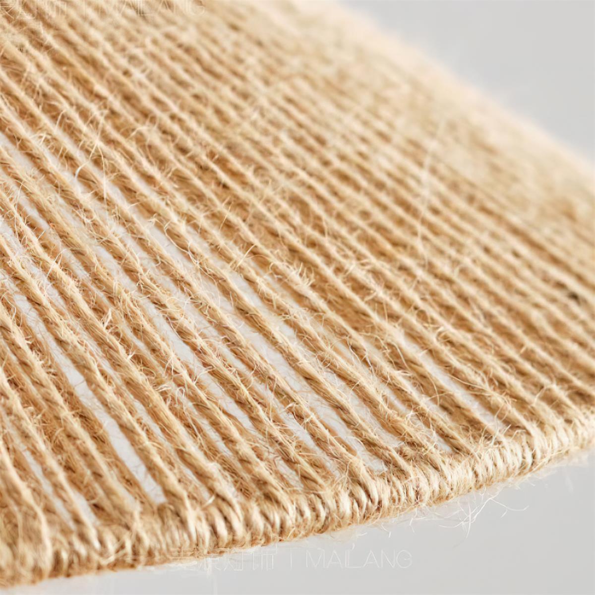 Fidoya Woven Rattan Cone Pendant Light - Neutralighting