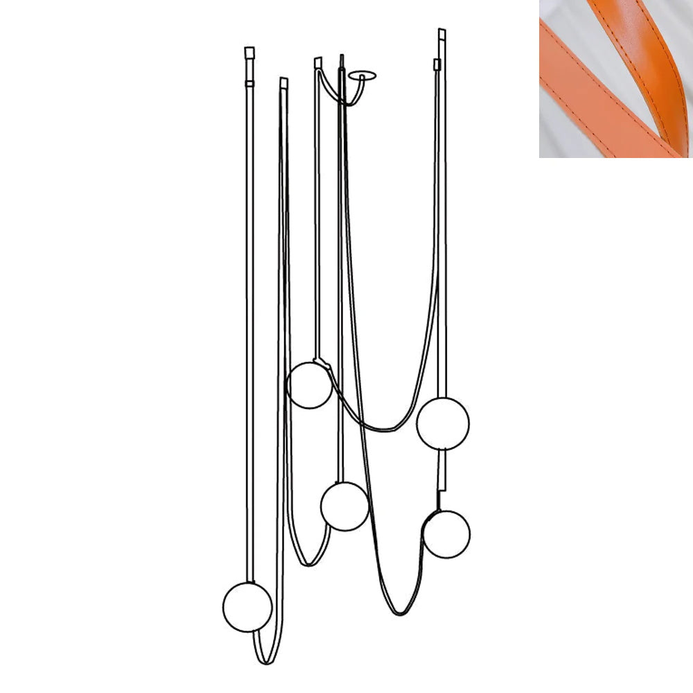 Zephira Multiple Belt Pendant Light - Neutralighting