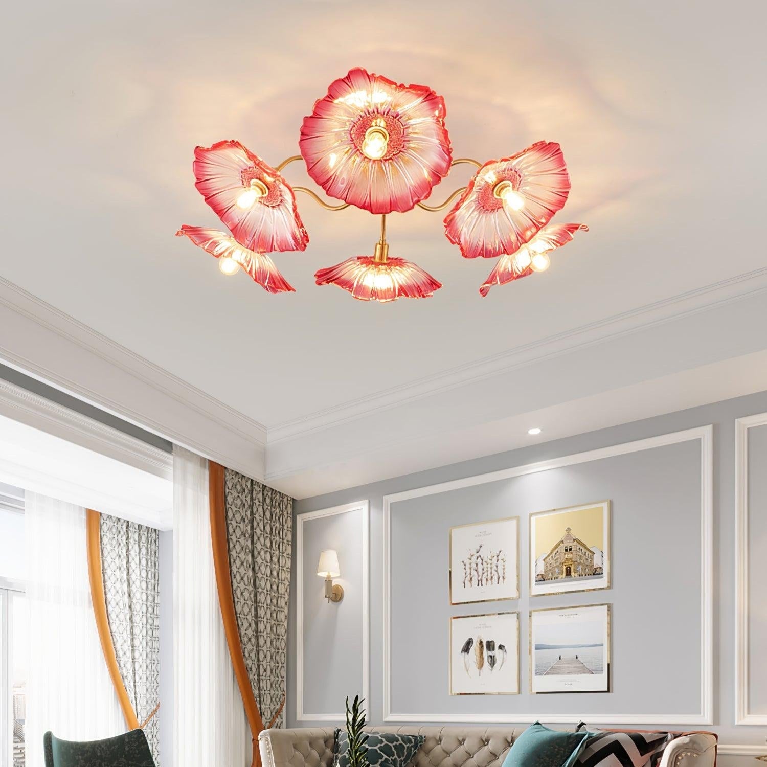 Ryne Ceiling Light Glass - Neutralighting