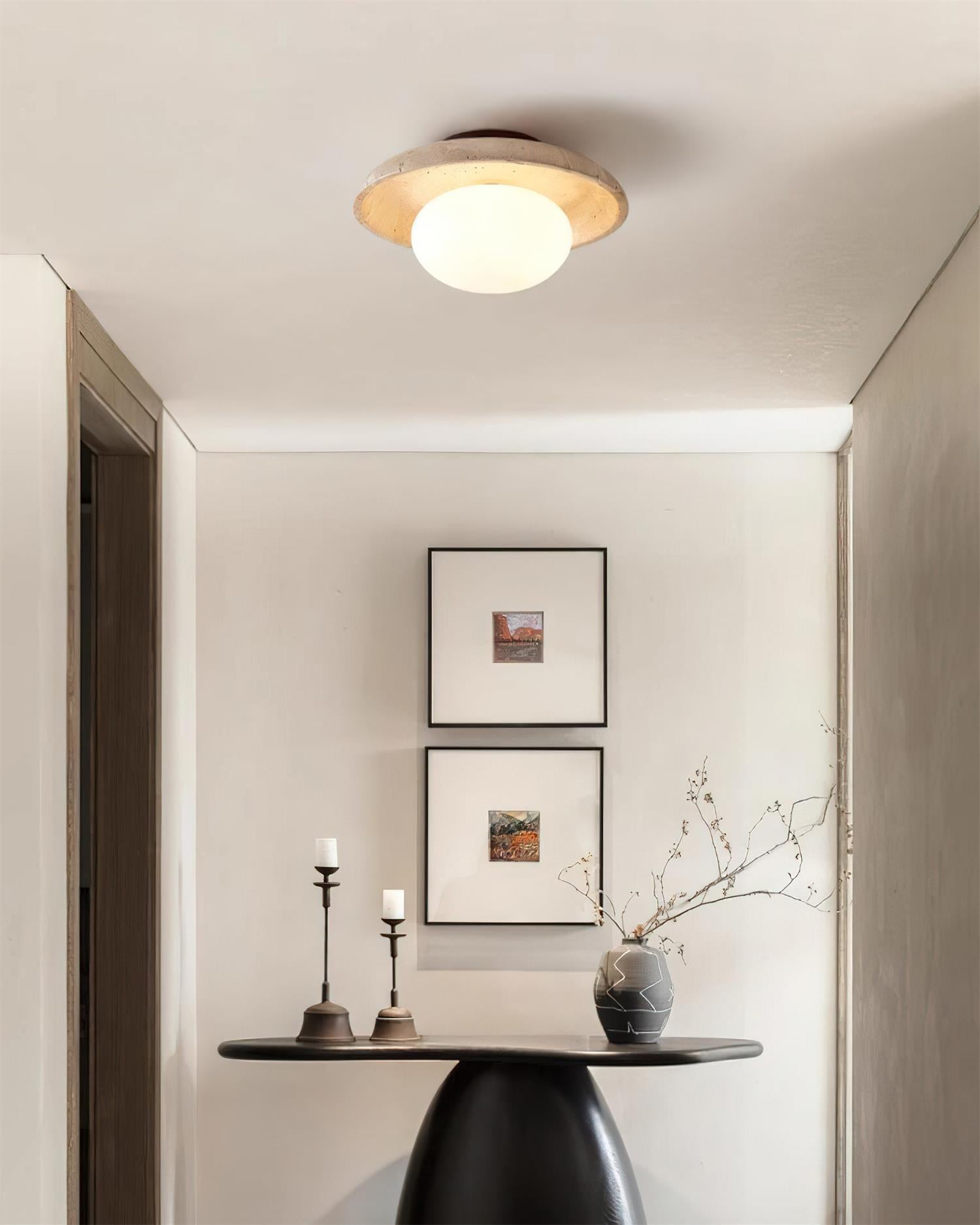 Mylie Travertine Ceiling Light - Neutralighting