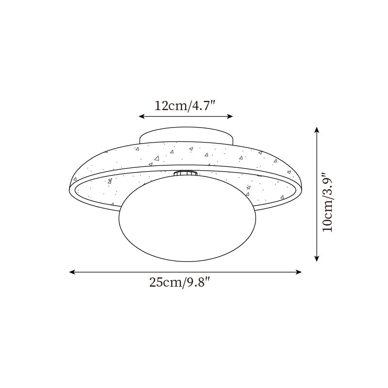 Mylie Travertine Ceiling Light - Neutralighting