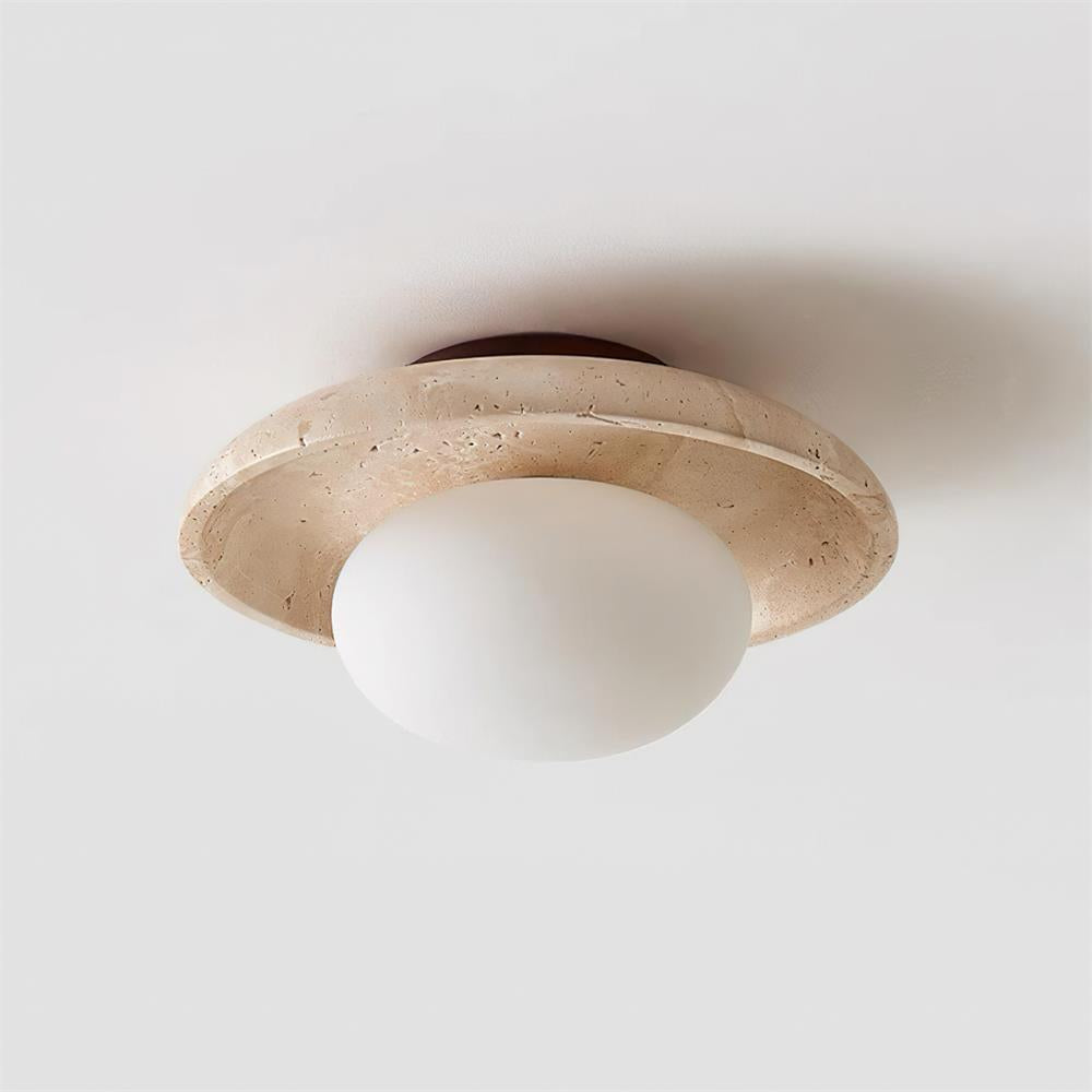 Mylie Travertine Ceiling Light - Neutralighting