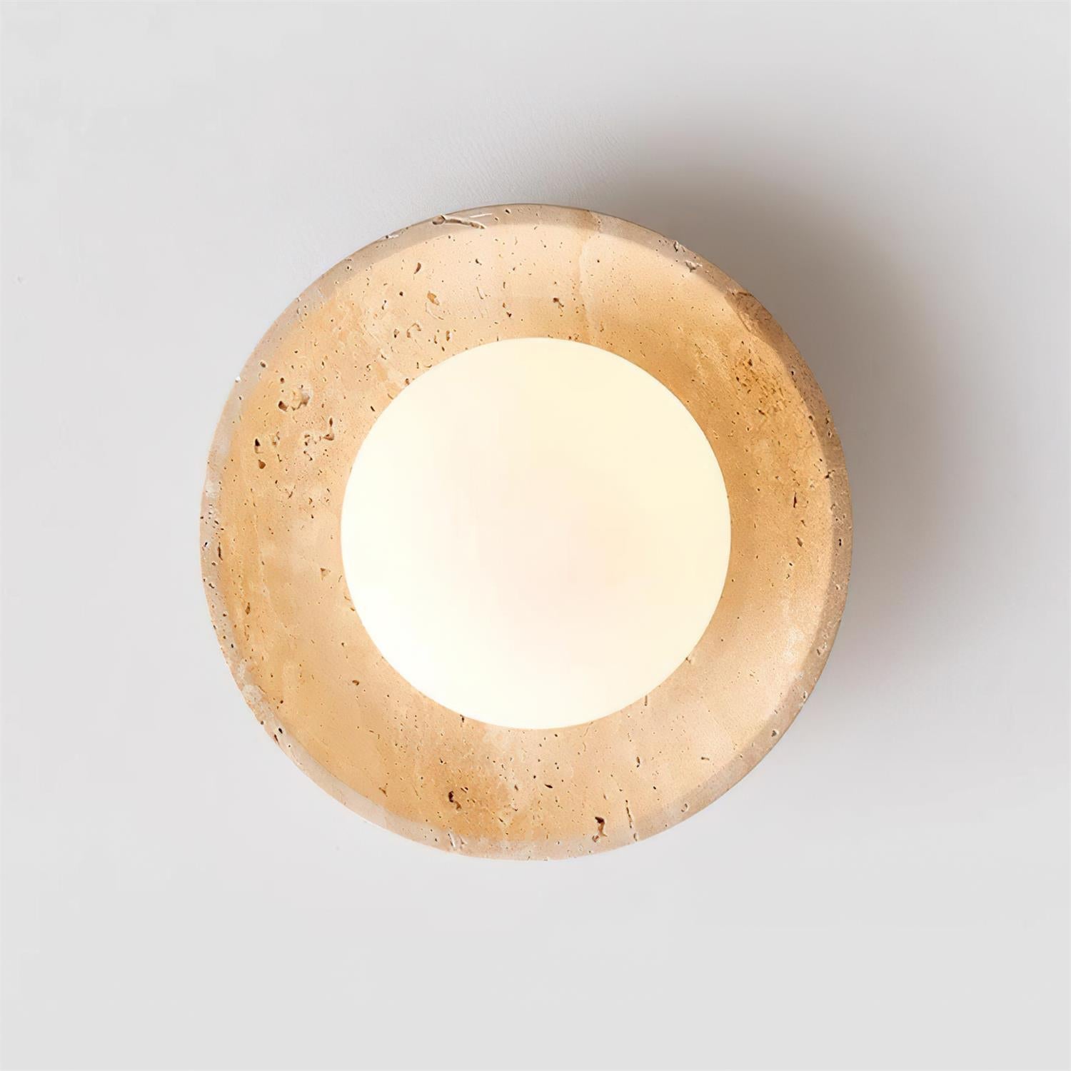 Mylie Travertine Ceiling Light - Neutralighting