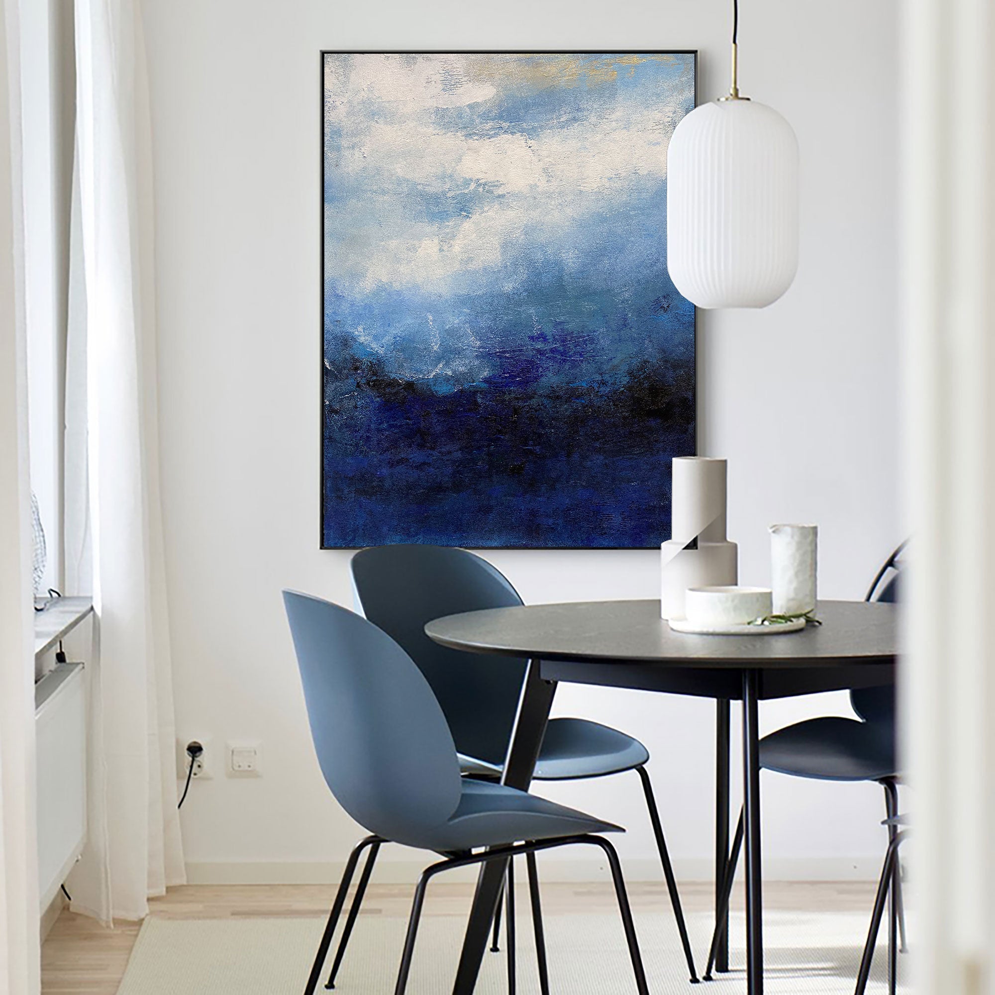 Abstract Seascape Painting ABAV170 - Neutralighting