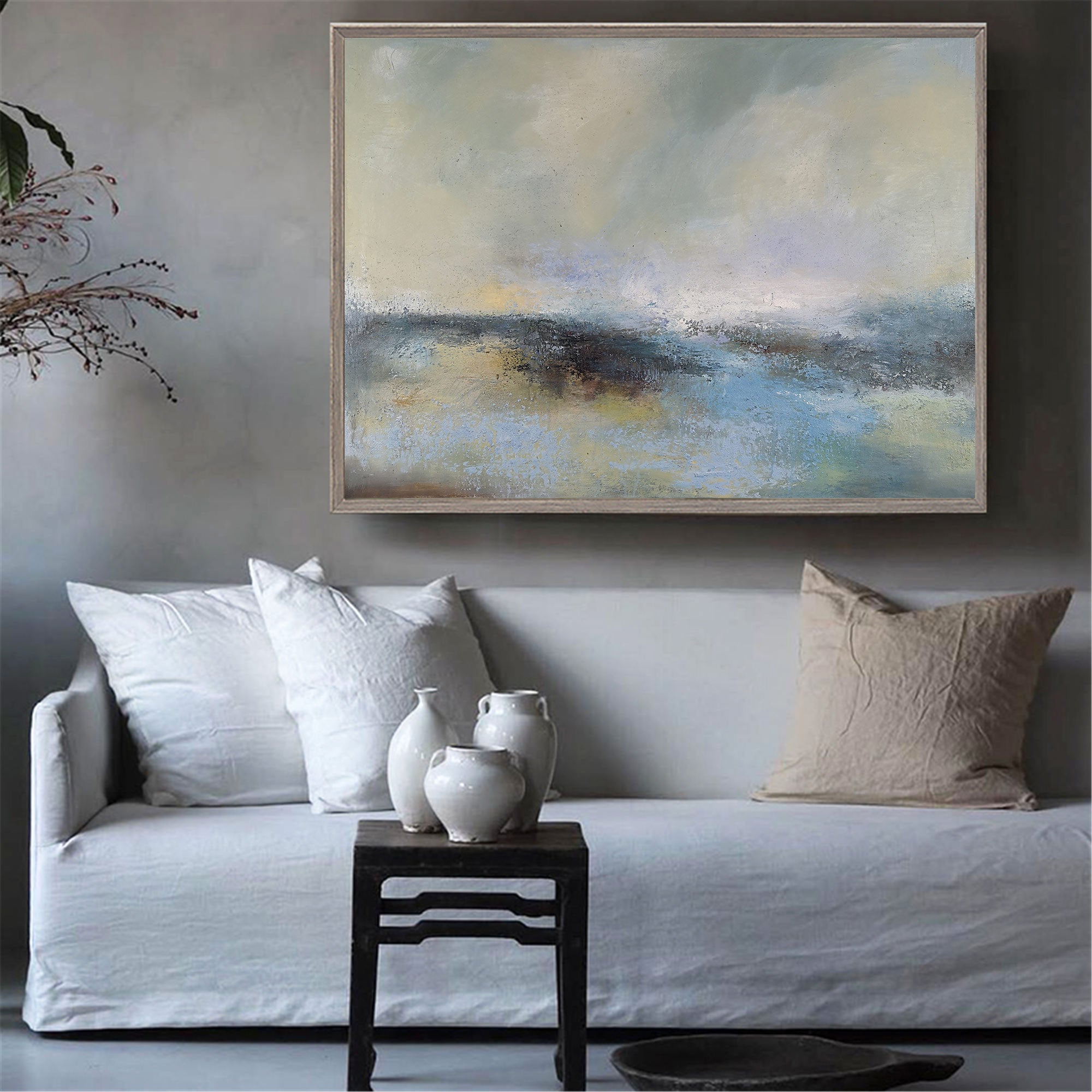 Abstract Sea Painting ABSH28 - Neutralighting