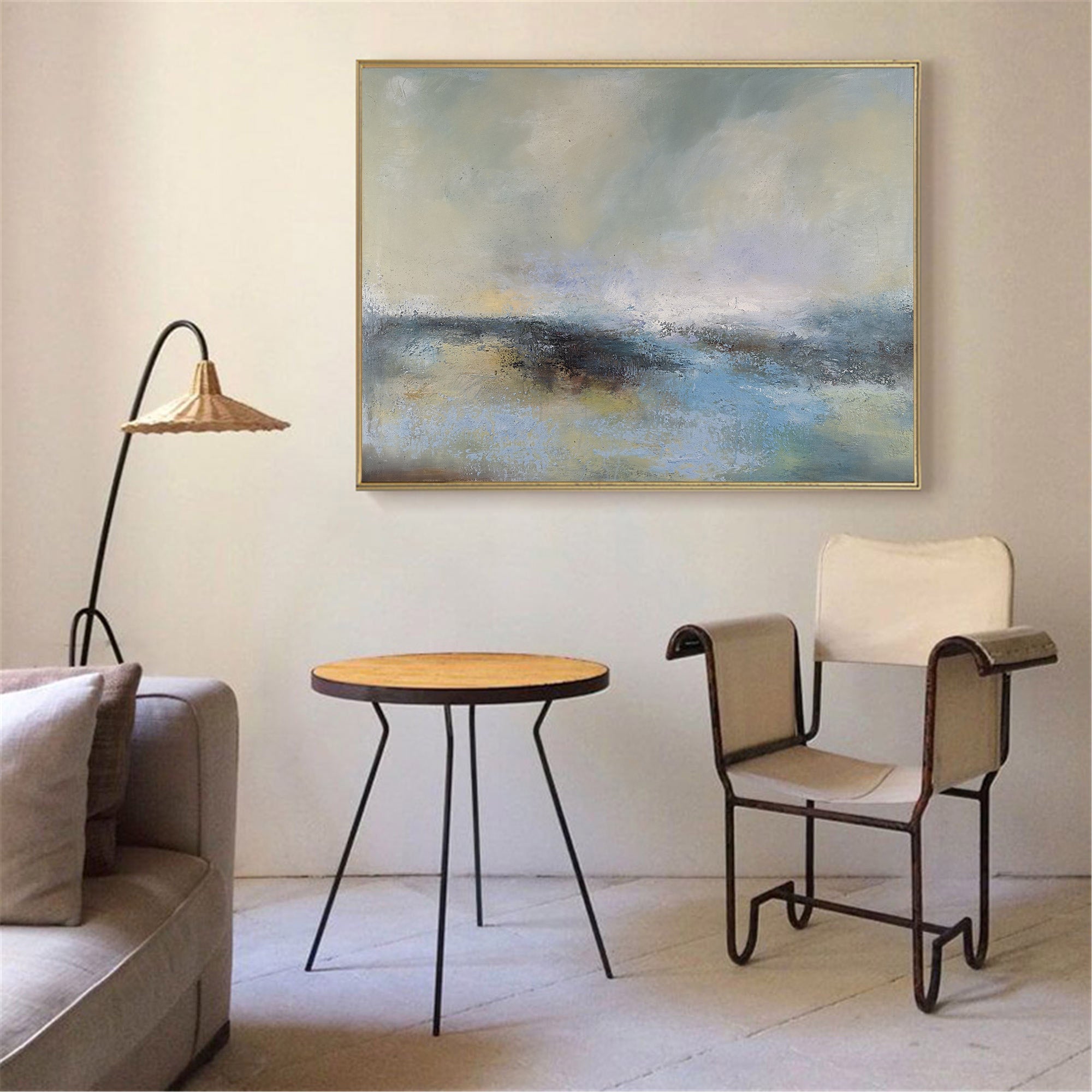 Abstract Sea Painting ABSH28 - Neutralighting