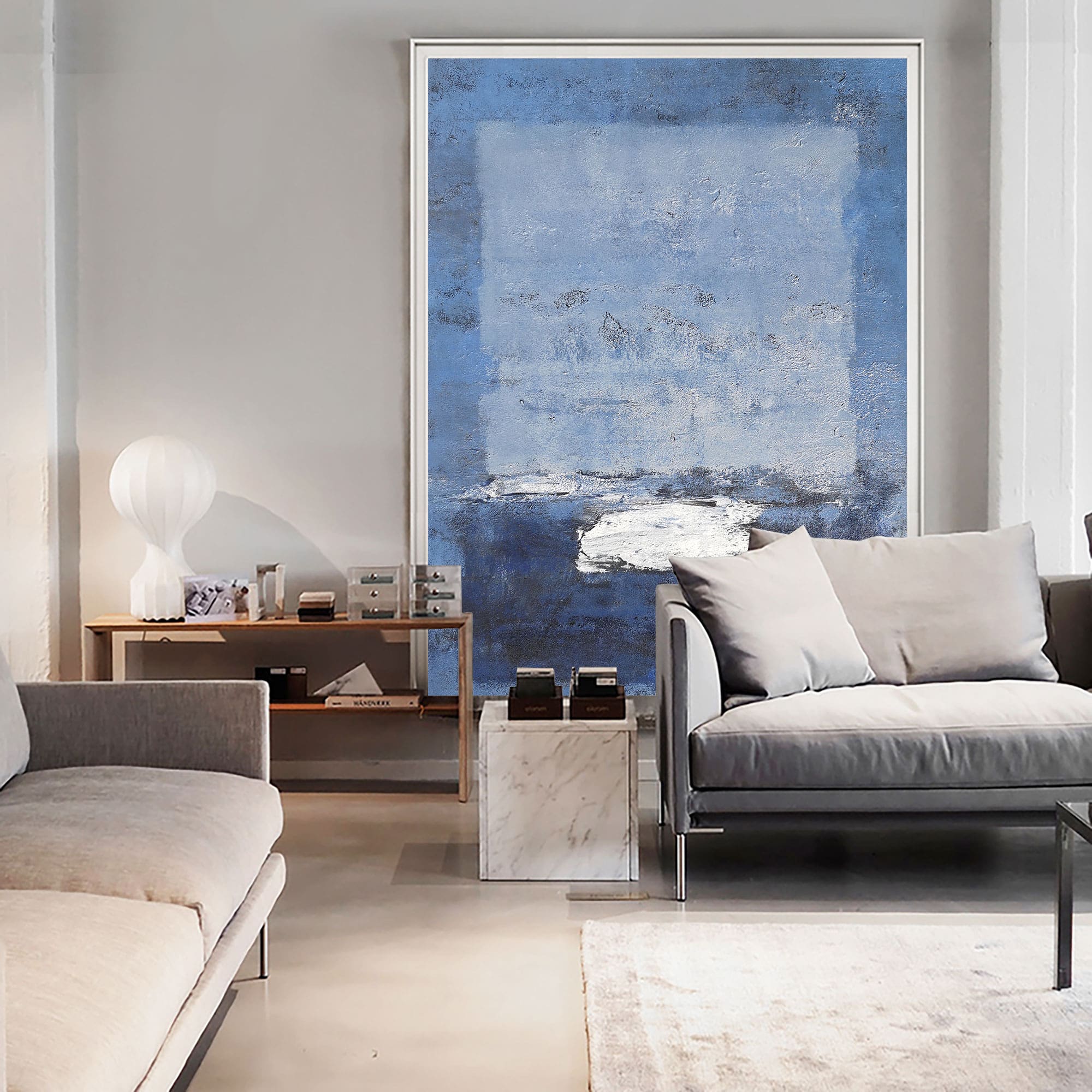 Blue Minimalist Art ABAV83 - Neutralighting
