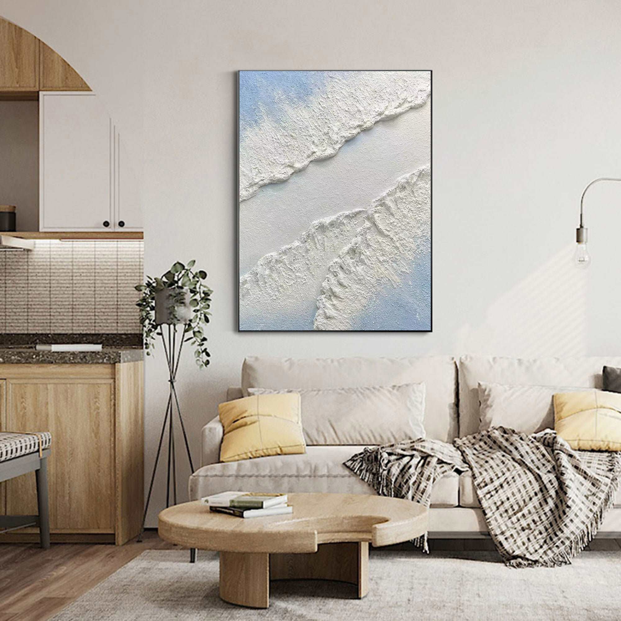 3D Minimalist Painting ABAV325 - Neutralighting