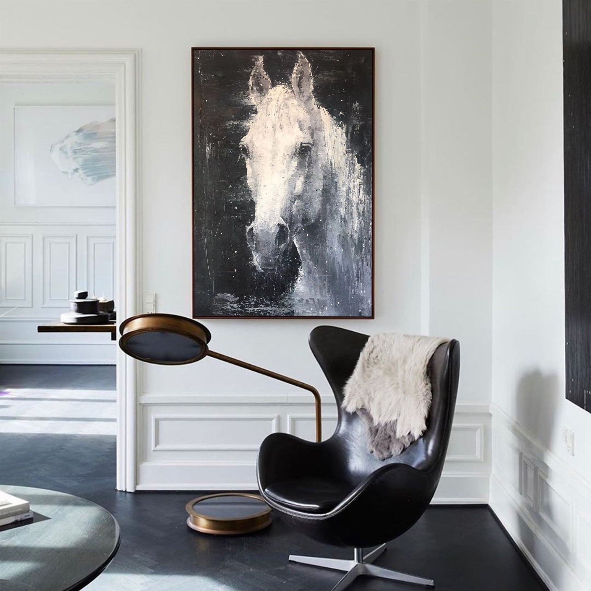 White Horse Painting ANH39 - Neutralighting