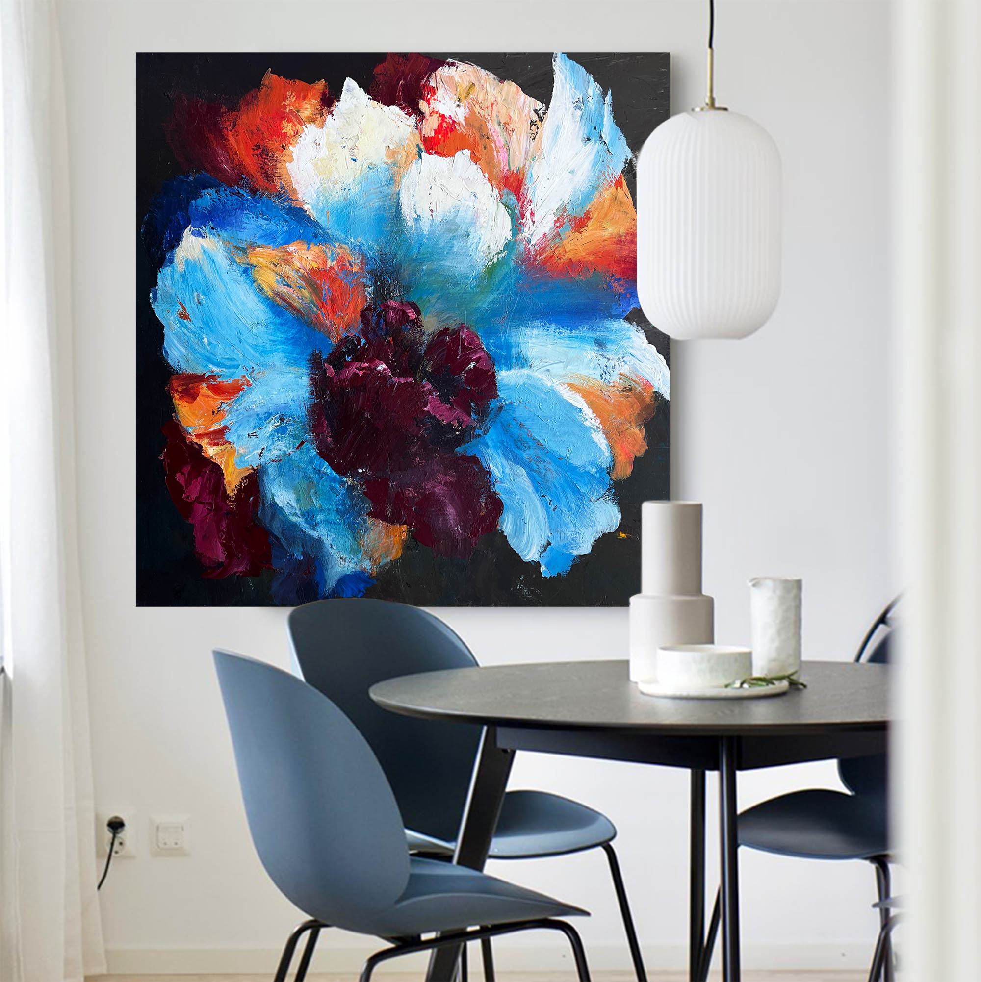Modern Flower Painting ABFS03 - Neutralighting