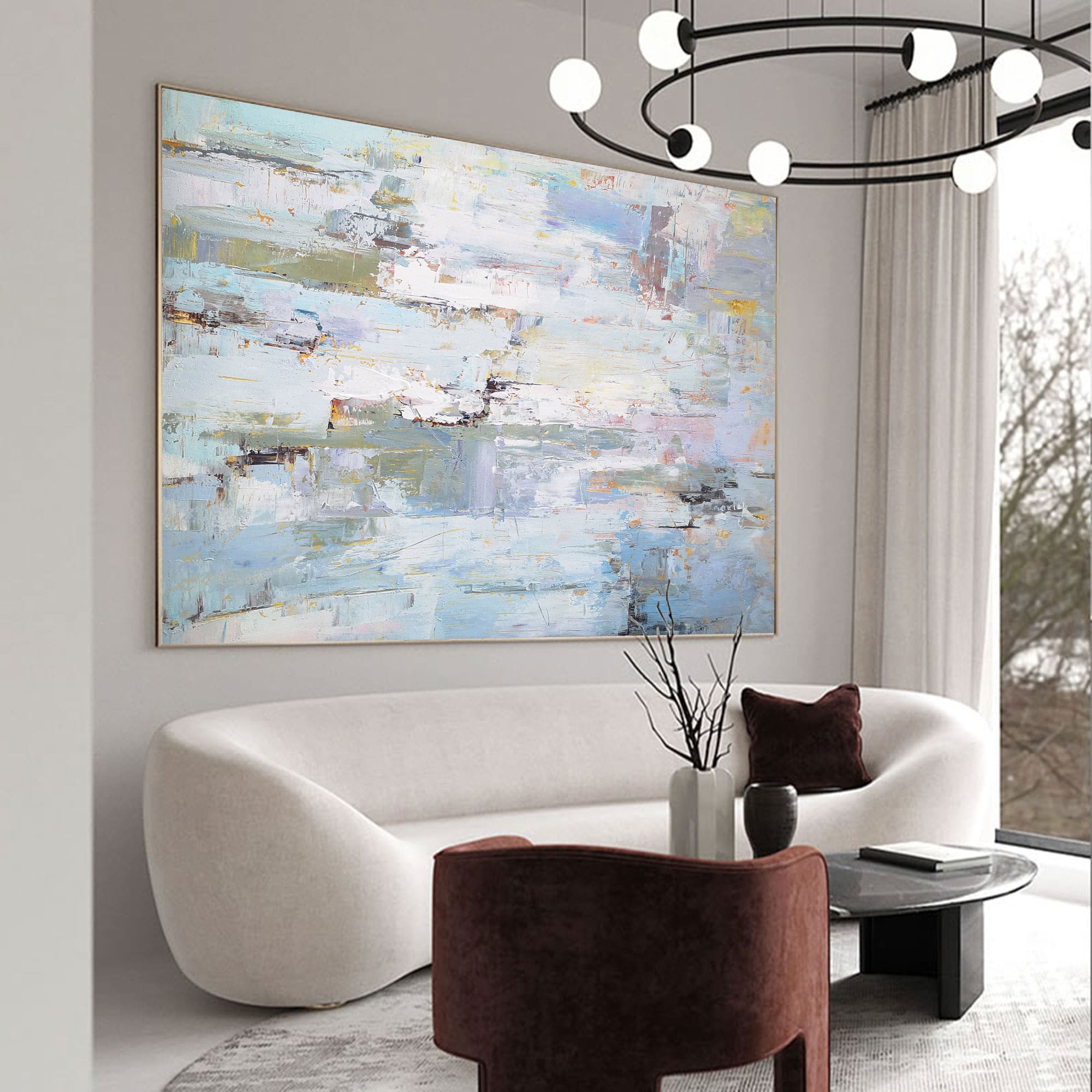 Modern Abstract Art ABAH34 - Neutralighting