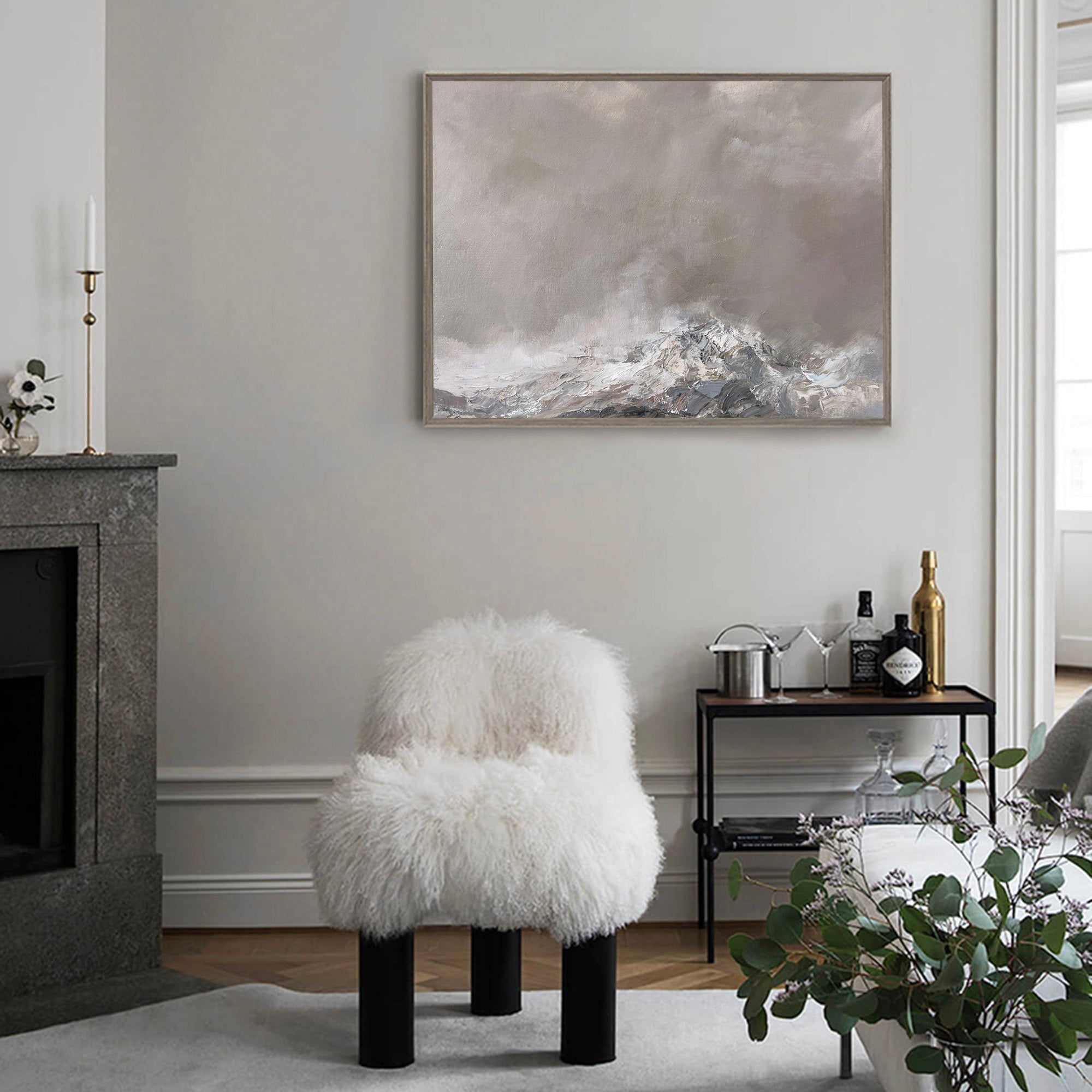 Modern Abstract Painting ABAH93 - Neutralighting