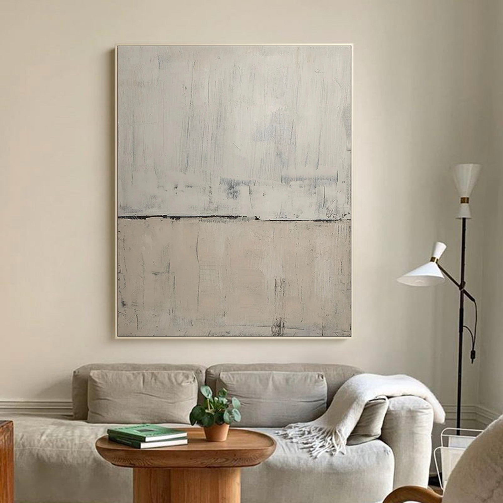 Wabi-sabi Minimalist Painting