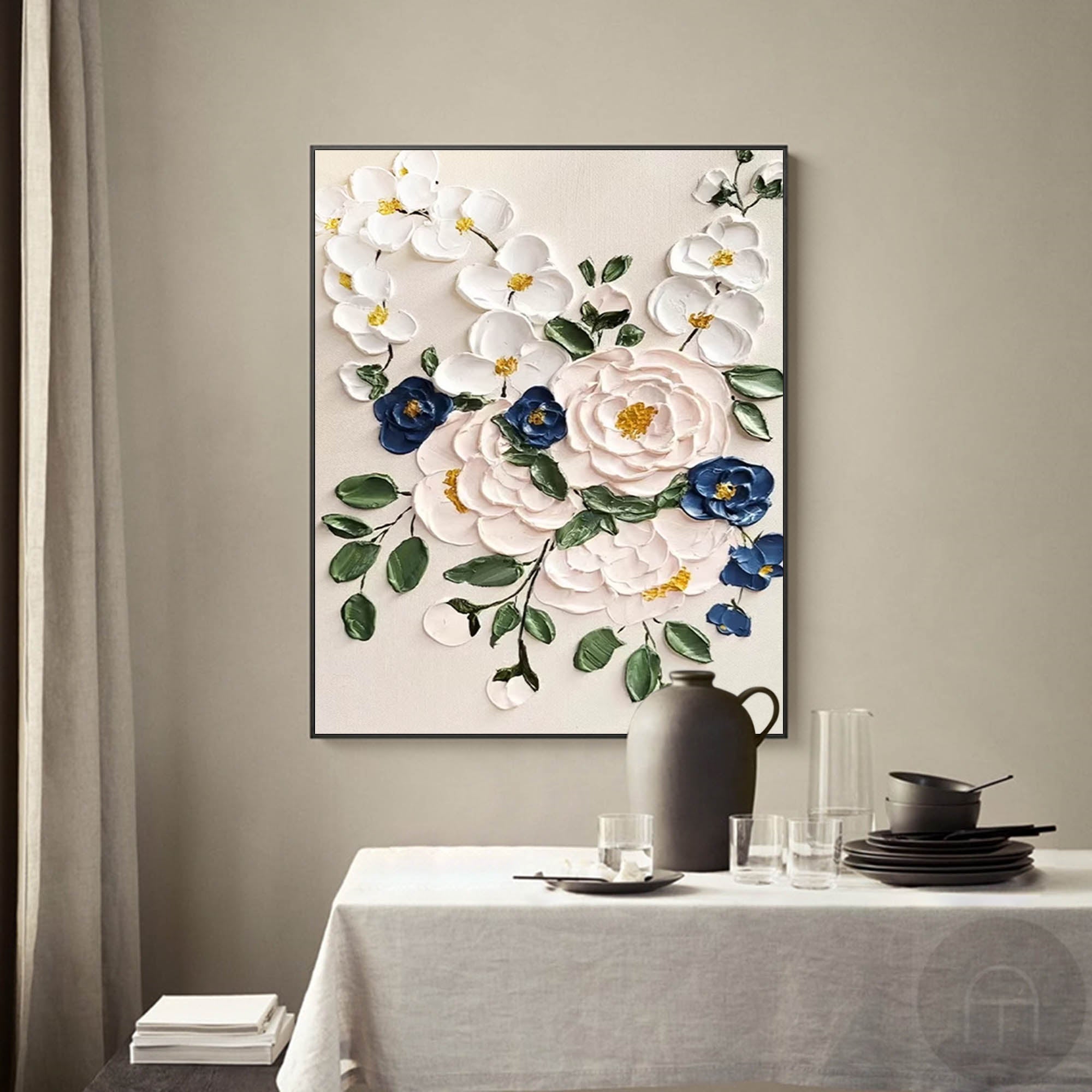 Flower Canvas Art FL007 - Neutralighting