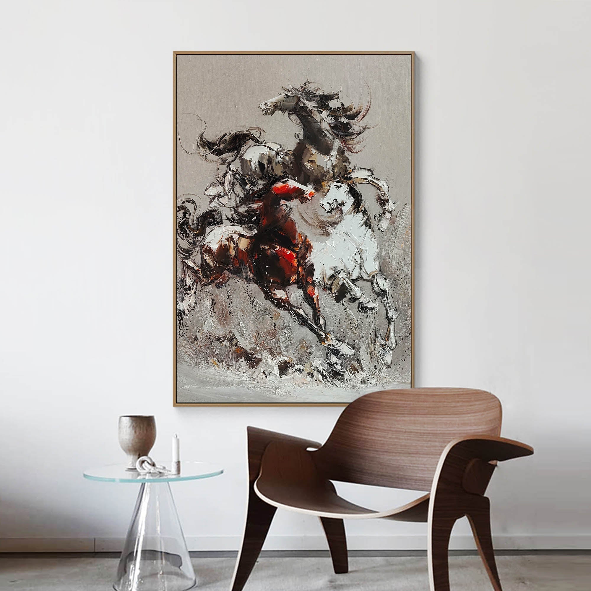 Running Horse Painting ANH55 - Neutralighting