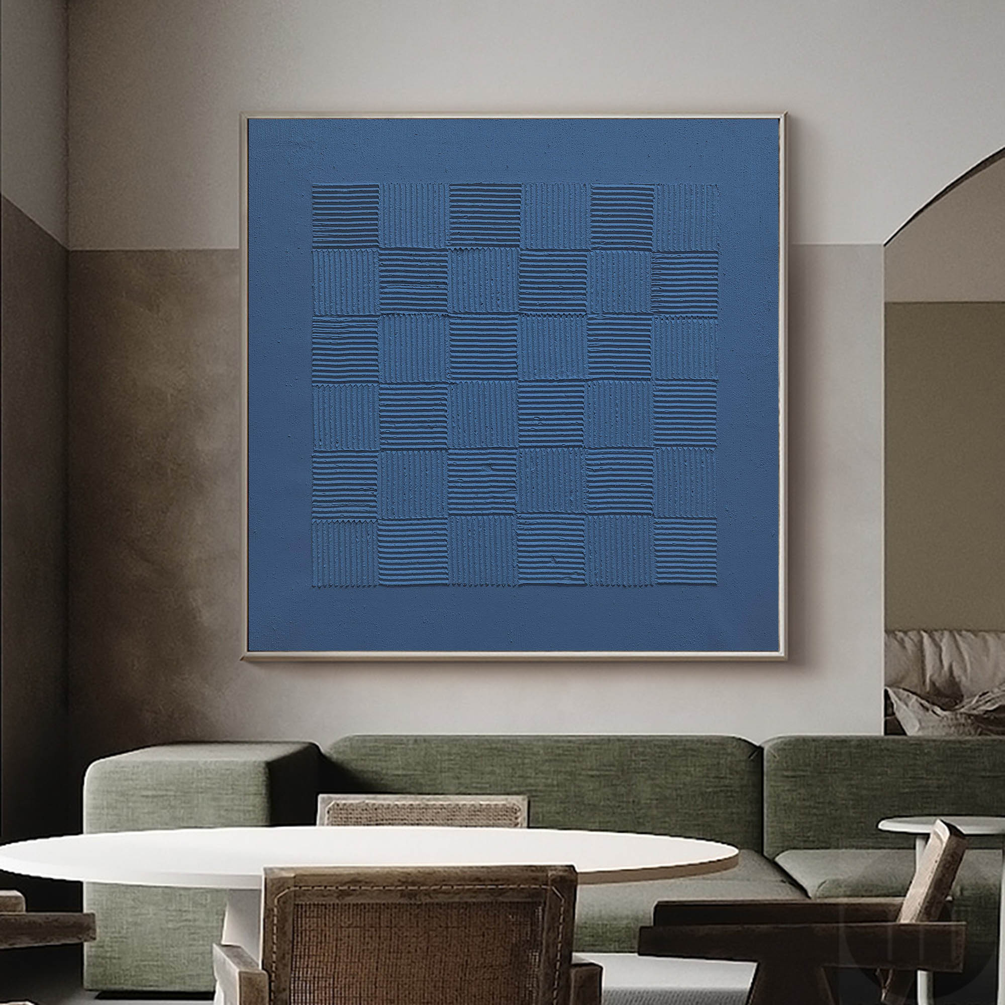 Blue Minimalist Painting ABAS116 - Neutralighting