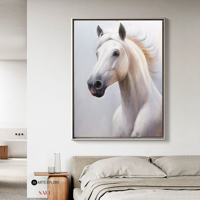White Horse Painting ANH57 - Neutralighting