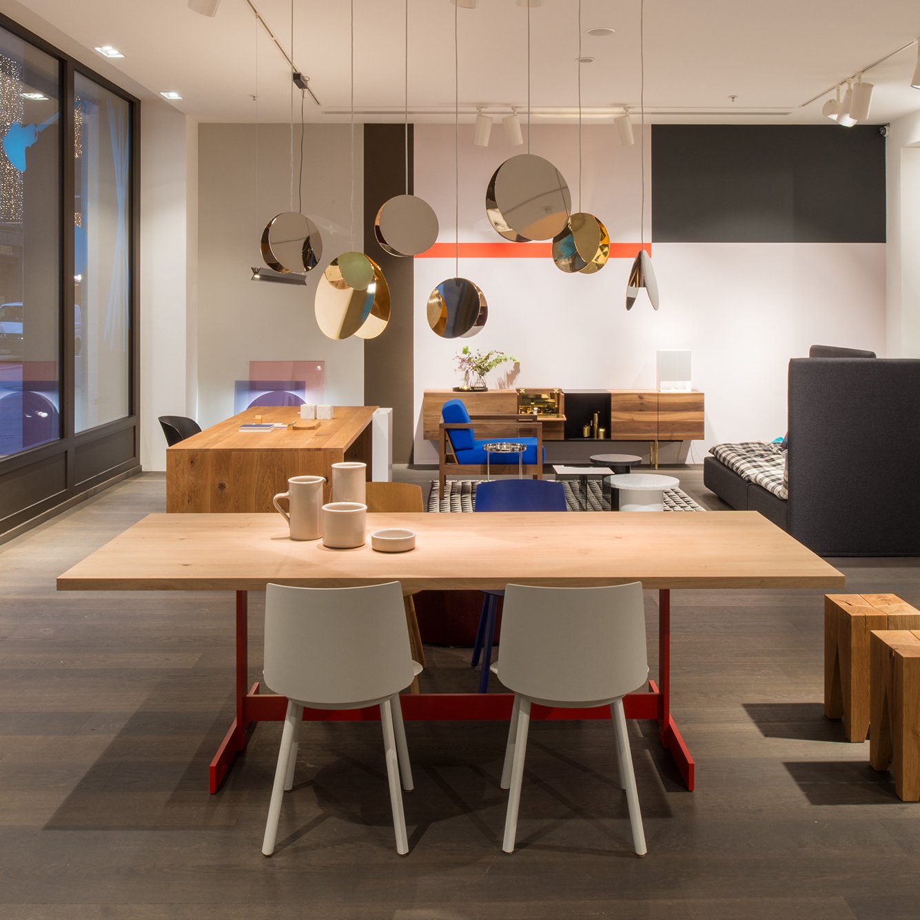 Valentina Round Pendant Light, Metal, 6 Color, 7.8″/11.8″ - Neutralighting