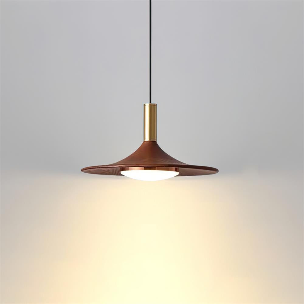 Pendant Light Hat Shape Midcentury - Neutralighting