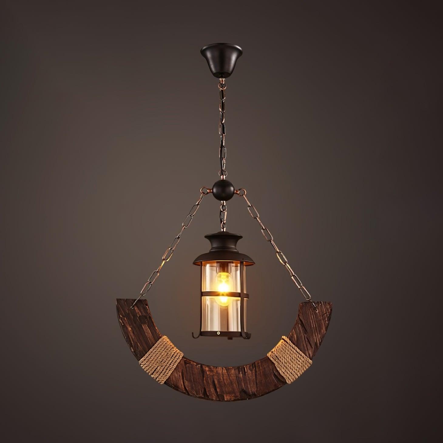 Aurzorir Vintage Wood Chandelier - Neutralighting
