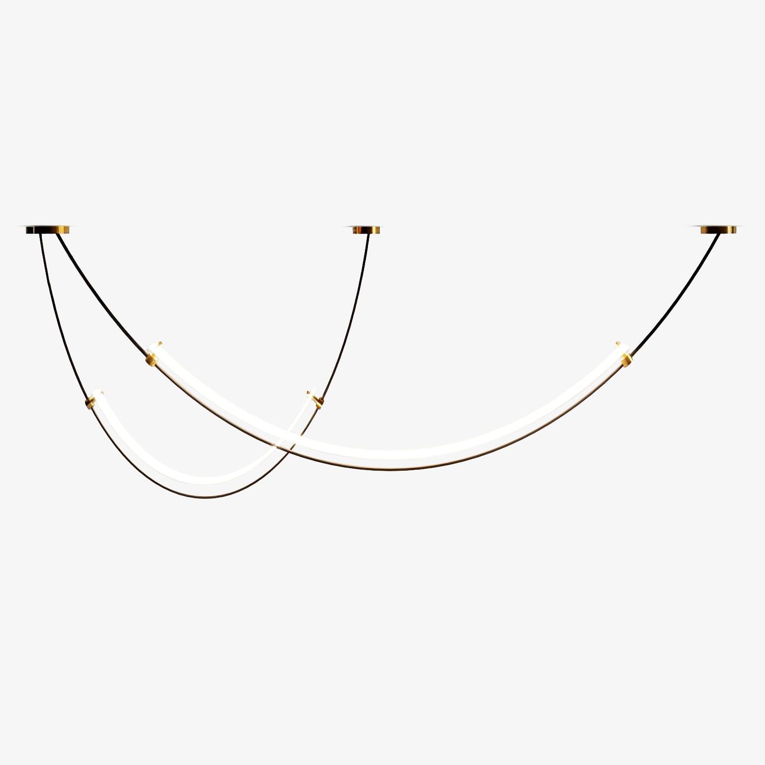 Zephira Curved LED Pendant Light - Neutralighting