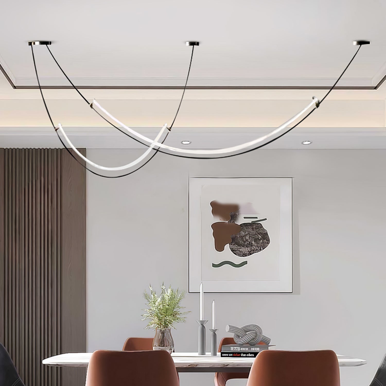 Zephira Curved LED Pendant Light - Neutralighting