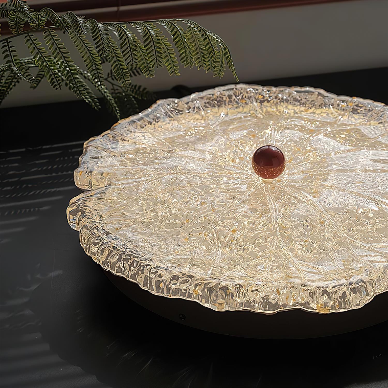 Gialo Textured Glass Ceiling Light - Neutralighting