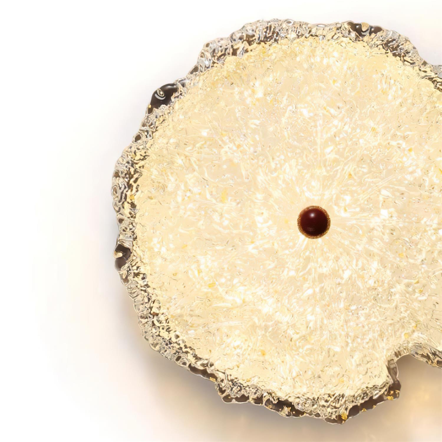 Gialo Textured Glass Ceiling Light - Neutralighting