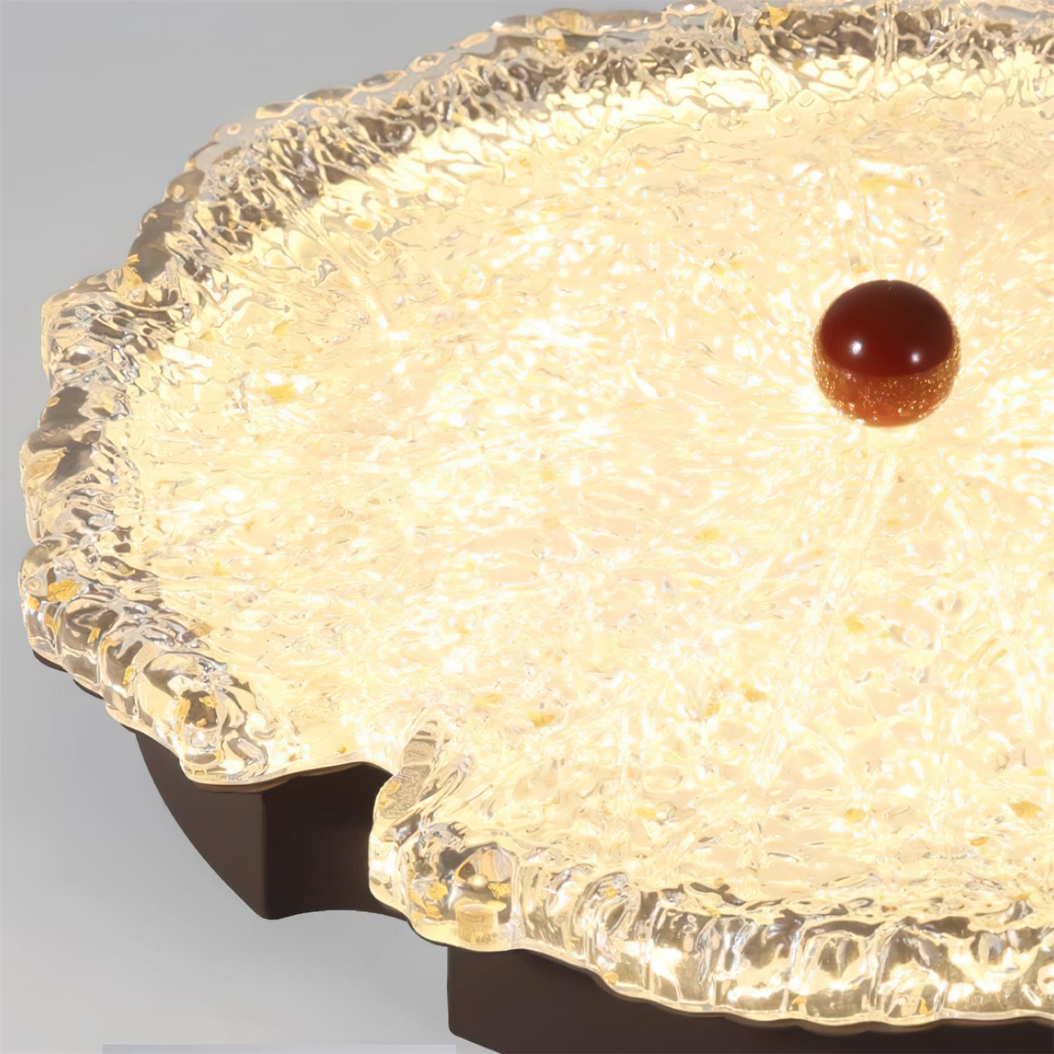 Gialo Textured Glass Ceiling Light - Neutralighting