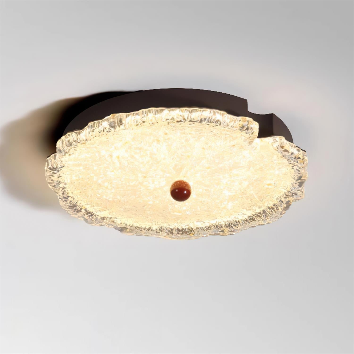 Gialo Textured Glass Ceiling Light - Neutralighting