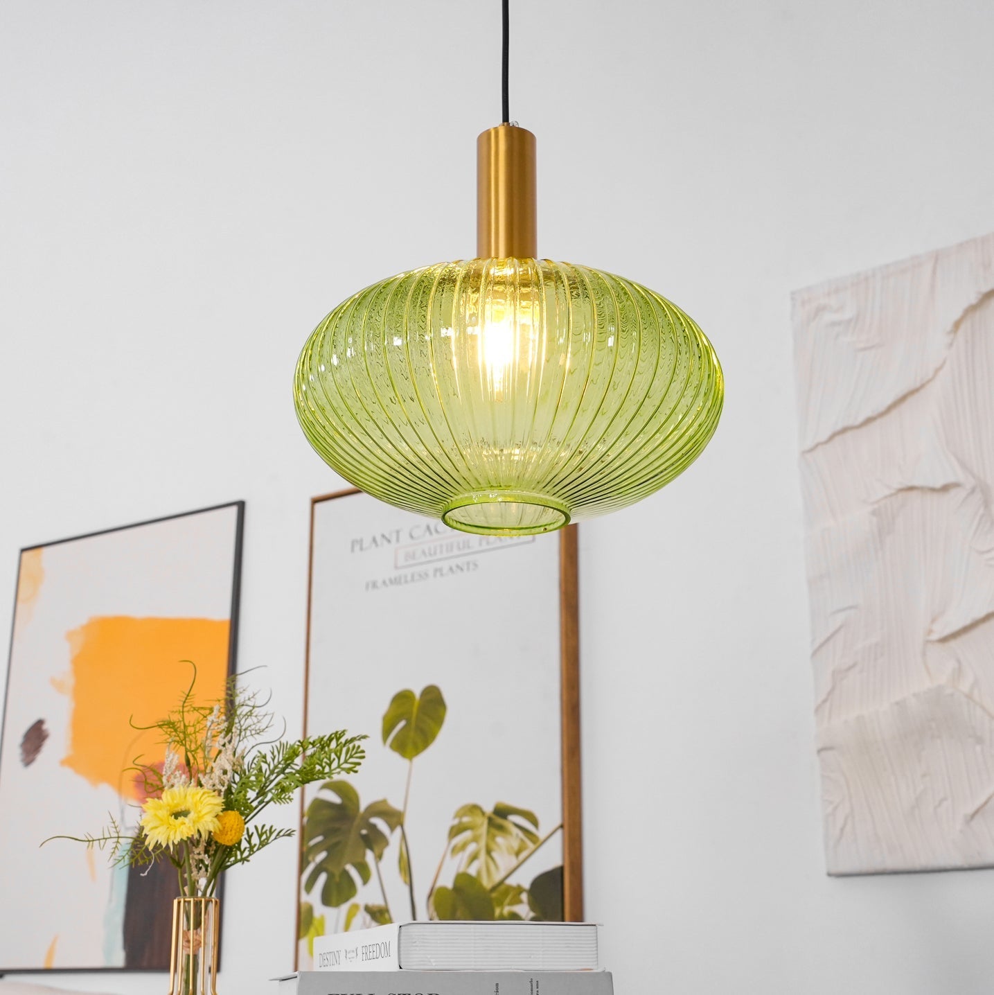 Elara Ribbed Pendant Lamp - Neutralighting