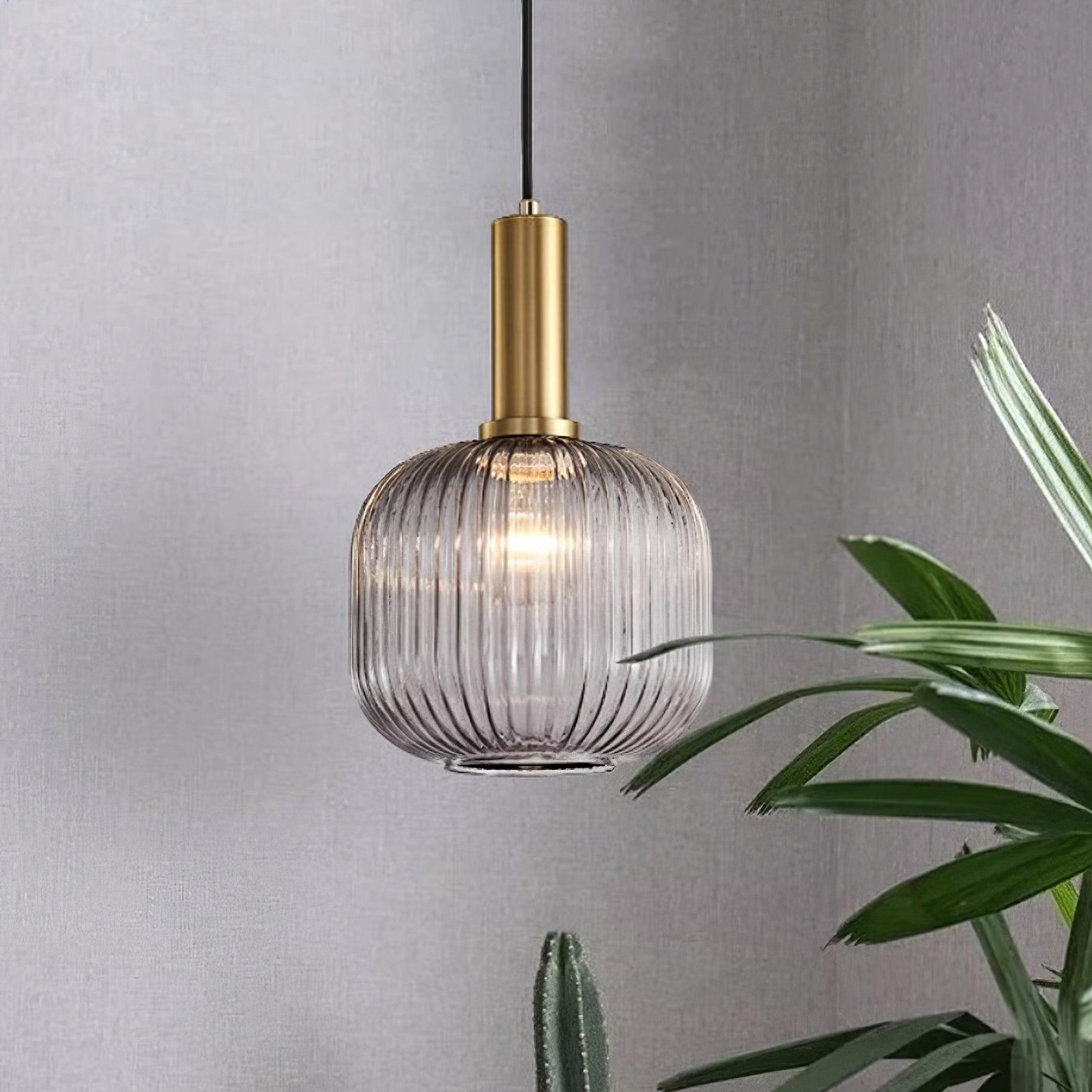 Elara Ribbed Pendant Lamp - Neutralighting