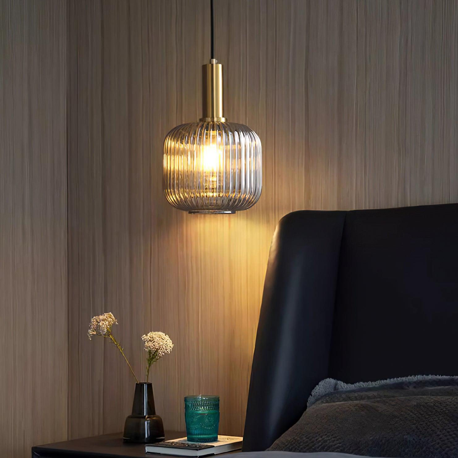 Elara Ribbed Pendant Lamp - Neutralighting