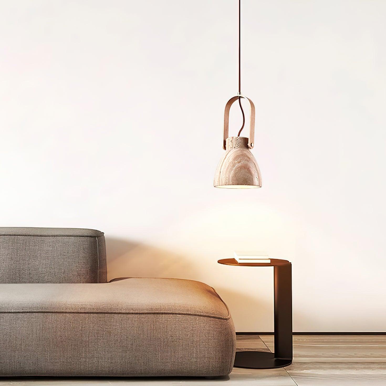 Cesta Travertine Pendant Light - Neutralighting